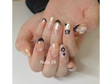 ネイルズサンキュー(Nails 39)/ミラー&シンプルデザイン！！