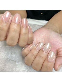 ラヴィネイル(La Vie Nail)/ワンカラーネイル/秋ネイル