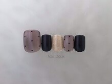 ネイル ドゥ 岡山駅前店(Nail Doux)/ガーリードットネイル
