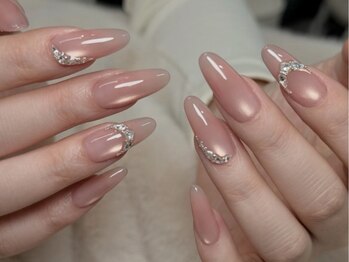 Sunny Nail Studio 新宿【長さだし/持ち込み/マグネット/ワンホン/付け放題/定額】の写真/好立地サロン[東新宿駅1分/新大久保5分]が新宿にNEWOPEN★初めての方にも大満足の仕上がり♪