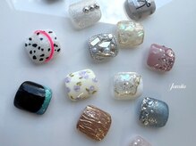 ジャミーラ/親指が主役のフットネイル☆