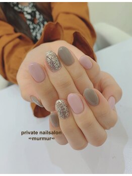 プライベート ネイルサロン マーマ(murmur)/ラメネイル