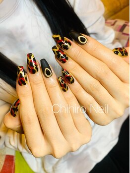 チヒロネイル/スカルプ＆ジェルデザイン