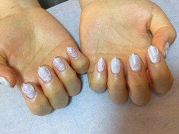 シーハウス(c house)/ミラーフレンチネイル