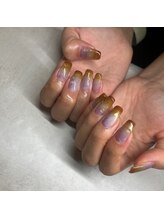 ビジュー(Bijou)/brown×purple