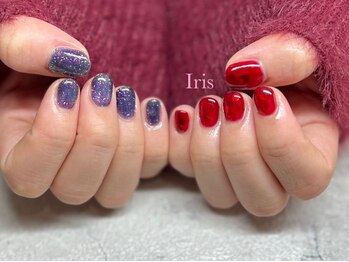 アイリス(Iris)の写真/オフィス・日常で映えるネイル♪シンプル好きさんにはもちろん、個性派さんにも似合うデザインをご提案◎