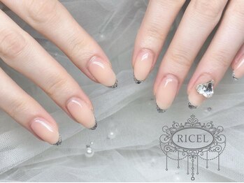 リシェル 原宿店(Ricel)/ガラスフレンチデザイン♪