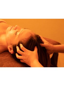 ヘッドスパで癒されたい