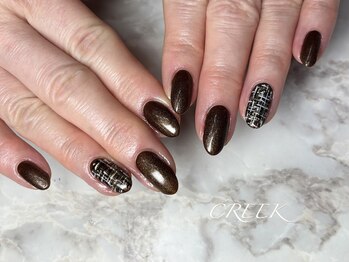 ブラウンチョコレートワンカラー