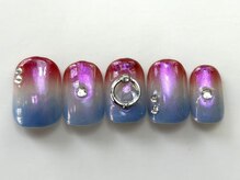 ネイルメゾン 天神店(NAIL MAISON)/ミラーグラデーション¥8000