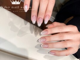夏ネイル/マグネットネイル
