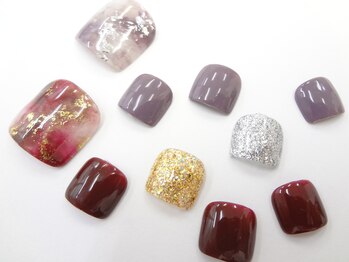 ネイルサロン クイール 小山店(NAIL SALON QUILL)/ニュアンスタイダイ