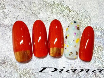 ディアナ ひたちなか高場店(DIANA)/定額ネイル 6600円 B‐054