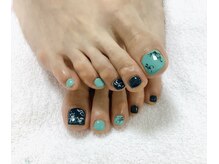 ネイルサロン フィオーレの雰囲気（フットジェルネイル）
