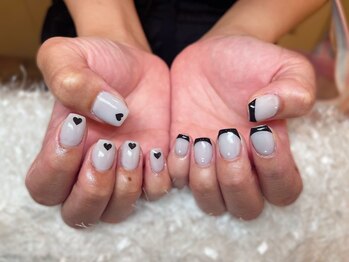 レアネイル 新宿(le'a nail)/持ち込みフレンチデザイン
