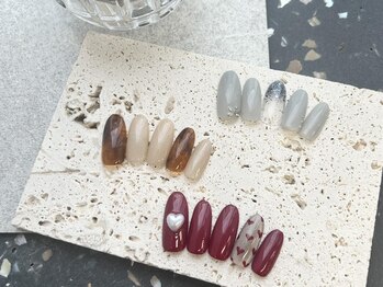 ネイルエルーシェ 立川店(Nail Ercher)の写真/【お爪に優しいパラジェル有♪】季節やトレンドに合わせた上品デザインでいつでも好印象の美しい手元に☆