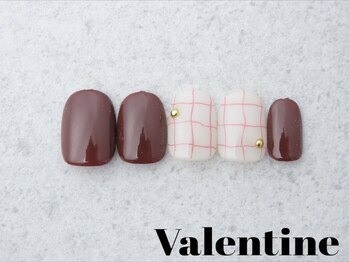 バレンタイン(Valentine)/★ニュアンスネイル★9000