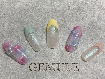 ネイルアンドアイラッシュ ジェムール 川越店(Nail&Eyelash GEMULE)/5月新作デザイン　
