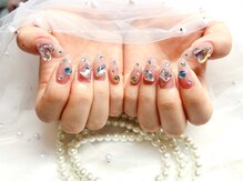 ダンデライオンネイル 北千住(dandelion nail)の雰囲気（長さだし持ち込みデザイン大歓迎！パーツ2000種類以上。）
