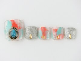 ニュアンスネイル  フット6600円