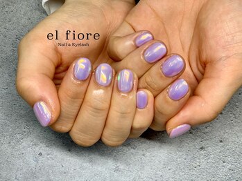 オーロラネイル