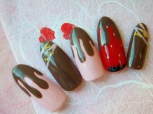 ラルネイル 大宮(Lull. nail)/#イチゴ#チョコ#バレンタイン