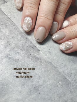 プライベート ネイルサロン マーマ(murmur)/フラワーネイル