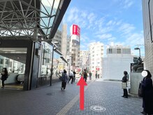 インディバ ベース(INDIBA BASE)/日比谷線の横を通ります