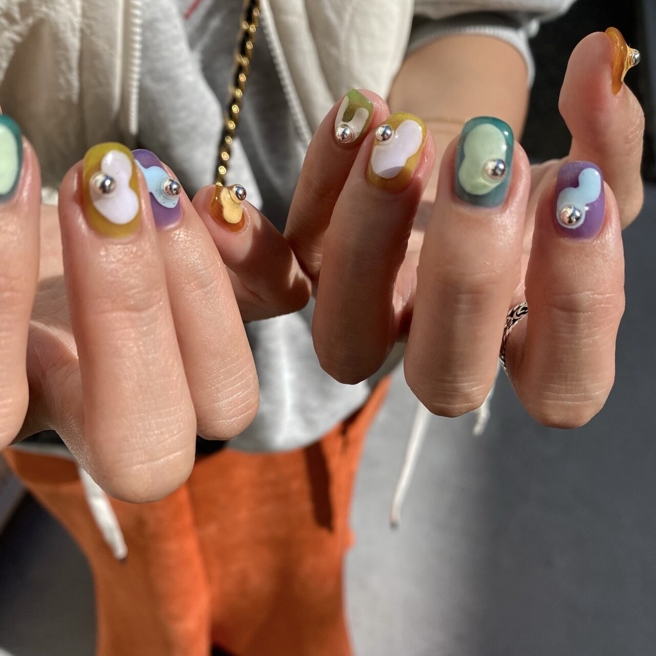 3回目来店以降【HAND】【オフ有料】デザインコース13200円(ケア込)