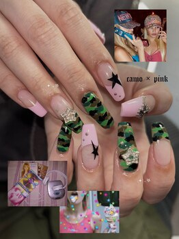 ウズ 和歌山店(UZU)/迷彩ネイル