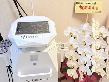 ディアナ ビューティー(Diana Beauty)の写真/柏に登場【ハイパーナイフ7】エステ業界で大人気マシンの最新版！ほうれい線・むくみ・たるみ改善に◎