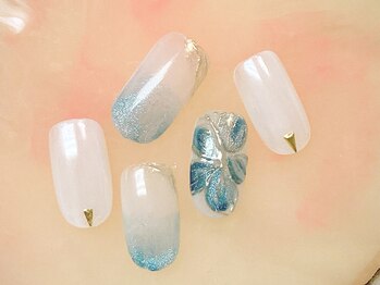 ベリー(berry)/定額B ¥6500 ミラーハイビスカス