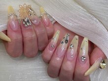 ウメネイルスタジオ(UME NAIL STUDIO)/長さだしやり放題×つけ放題