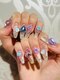 フリーネイル 梅田店(free nail)の写真/【持ち込みOK】やり放題コース◇他店もオフ無料！オフ込7500円◎自爪に優しいベースも300円追加で変更OK♪