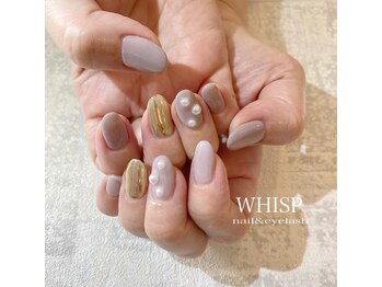 ウィスプ(WHISP)/スィートパールミラーネイル 