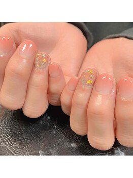 ナチュラルカラーにお花♪