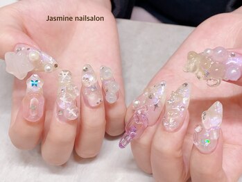 ジャスミンネイルサロン(Jasmine)/クリアパーツネイル