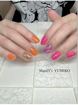 マンディーズ(MandY's)/ビビット/うねうね/アシンメ