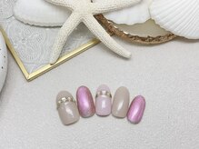 モンスリールネイル(Mon sourire nail)/【ハンド】定額アート9980円