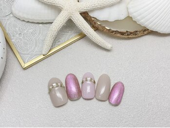モンスリールネイル(Mon sourire nail)/【ハンド】定額アート9980円