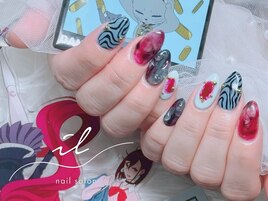 推しキャラネイル