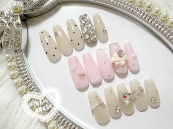 ネイルハート(Nail HEART)の写真/最新トレンドデザイン多数ご用意♪ネイルが初めての方も◎デザインがお決まりでない方もＯＫ！