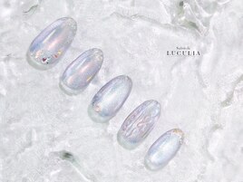 #オーロラネイル