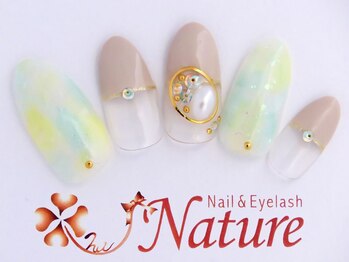 ナチュレ ネイルアンドアイラッシュ(Nature Nail & Eyelash)/定額デザイン￥8,532