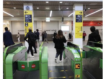 アリア/駅からお店までのアクセス 1