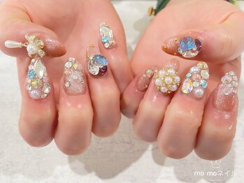 モモネイル(MOMO nail)/ストーン付け放題