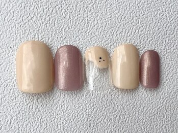 カラ ネイル 中津店(calla nail)/ほっこり生き物ネイル