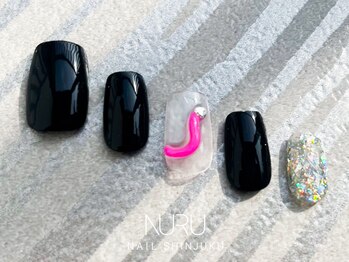 ヌル ネイル 新宿(NURU NAIL)/個性派/ゴージャス/定額デザイン
