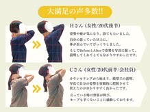 サンテ整体院 宇都宮元今泉(SUNte整体院)の雰囲気（施術前後で効果に大満足のお声を頂いています[肩こり/整体/頭痛]）