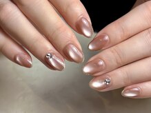 クリア 広尾 恵比寿(CLEAR)/スキニーフレンチネイル